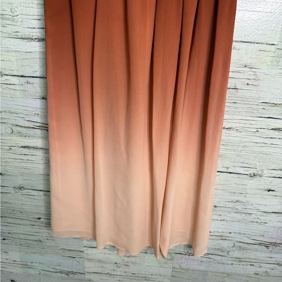 Aritzia babaton Ombre Maxi Skirt in Brown and Cream size xxs - Picture 2 of 6